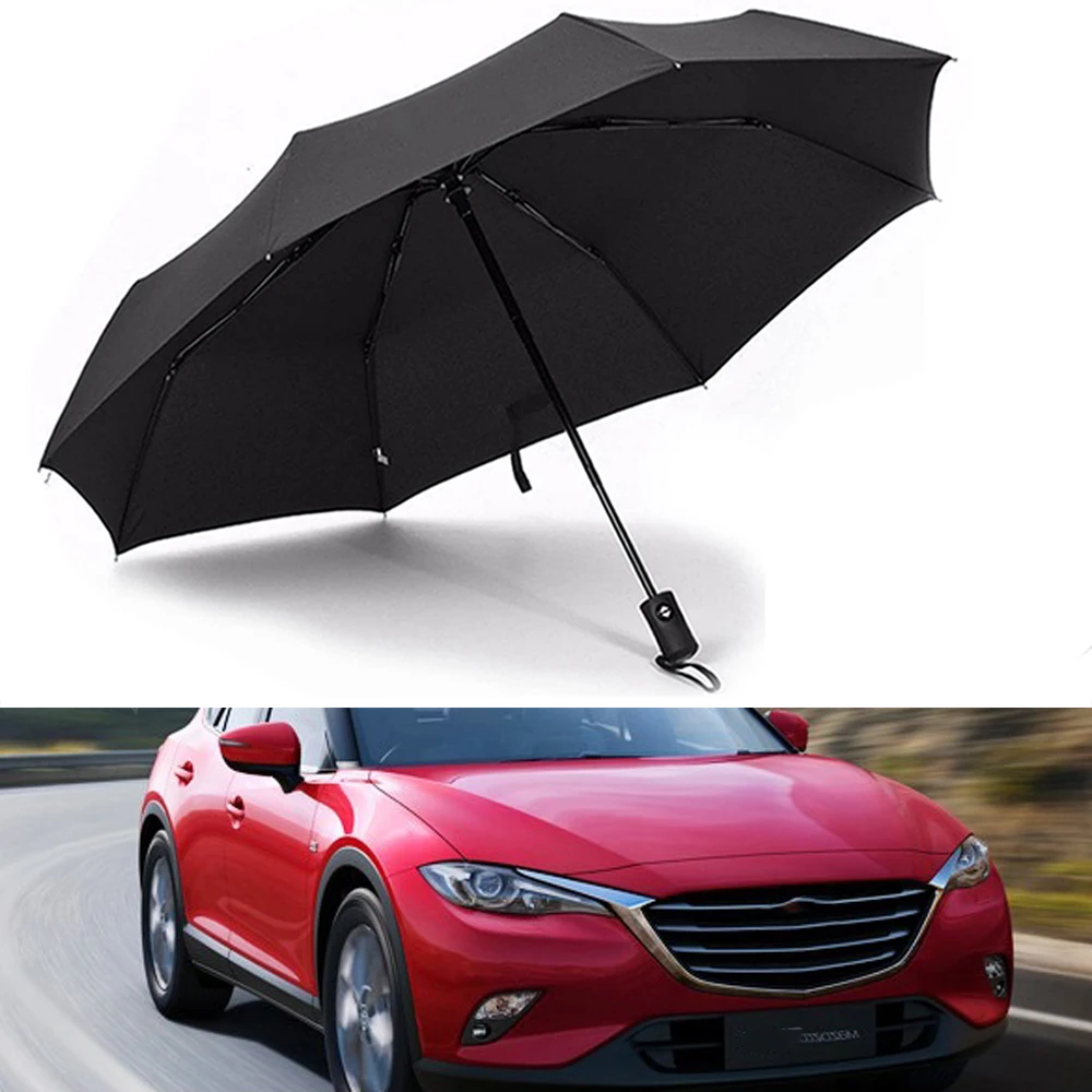 Car Umbrella Portable Fully Automatic Business Umbrella Men For Mazda Auto Styling Beauty Rain Wind Resistant Accessories 2020
Car Umbrella Portable Fully Automatic Business Umbrella Men For Mazda Auto Styling Beauty Rain Wind Resistant Accessories 2020