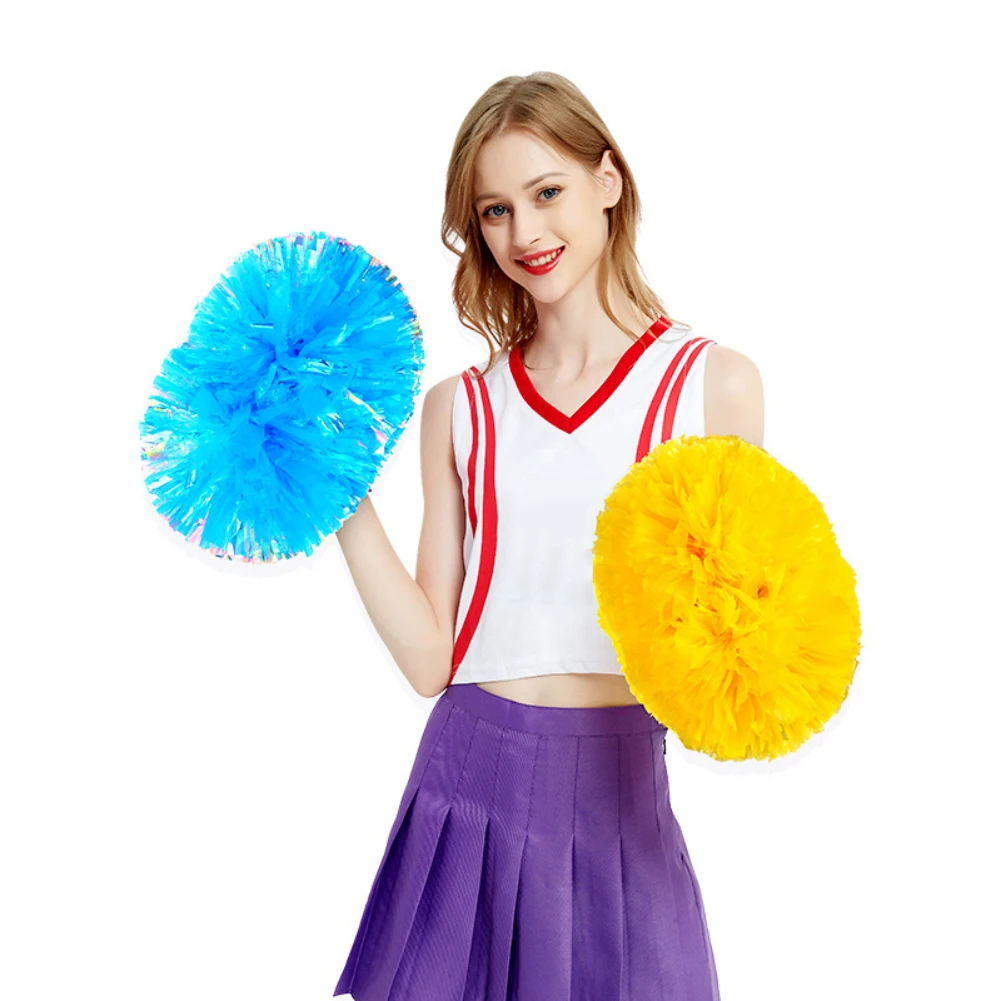 Cheerleading Pompoms for Football Basketball Baseball for Sports Party Dance
Cheerleading Pompoms for Football Basketball Baseball for Sports Party Dance