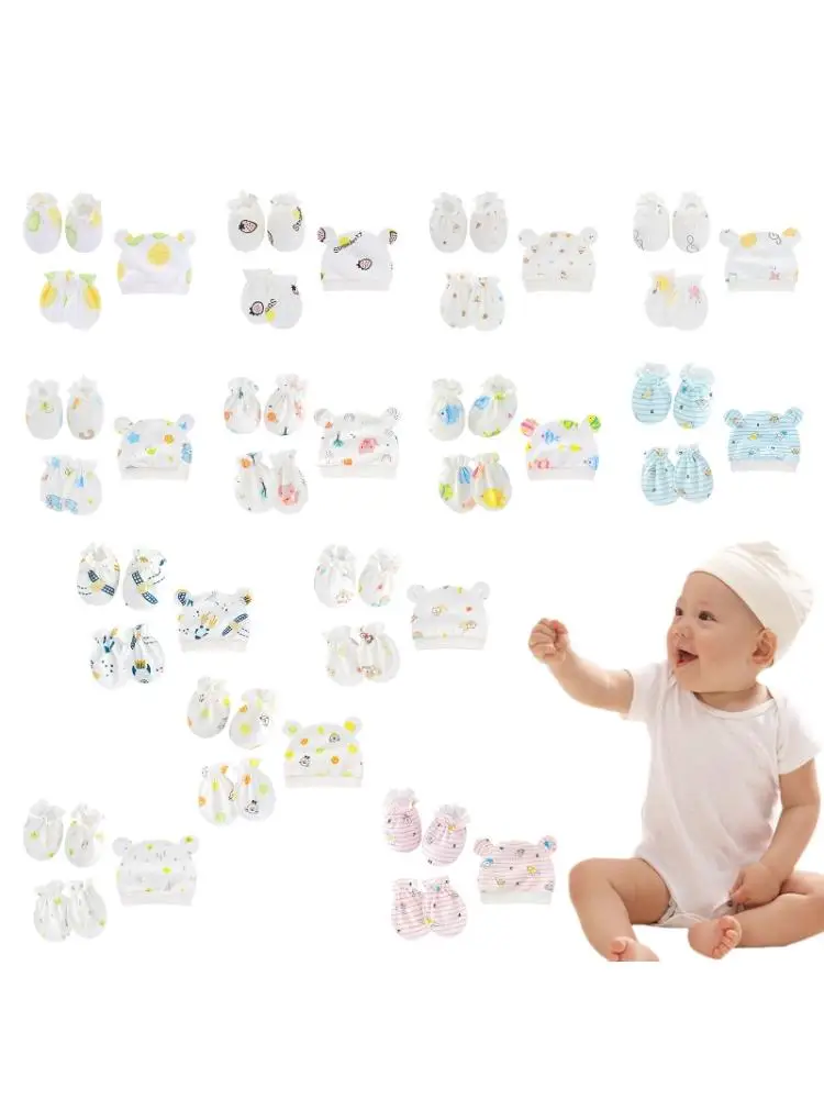Baby Anti Scratching Soft Cotton Gloves Foot Cover Hat Set Mittens Socks Cap Kit A2UB
Baby Anti Scratching Soft Cotton Gloves Foot Cover Hat Set Mittens Socks Cap Kit A2UB