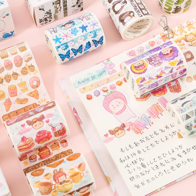 1set/lot Washi Masking Tapes Fat Planet Season 1 Decorative Adhesive Scrapbooking DIY Paper Japanese Stickers
1set/lot Washi Masking Tapes Fat Planet Season 1 Decorative Adhesive Scrapbooking DIY Paper Japanese Stickers