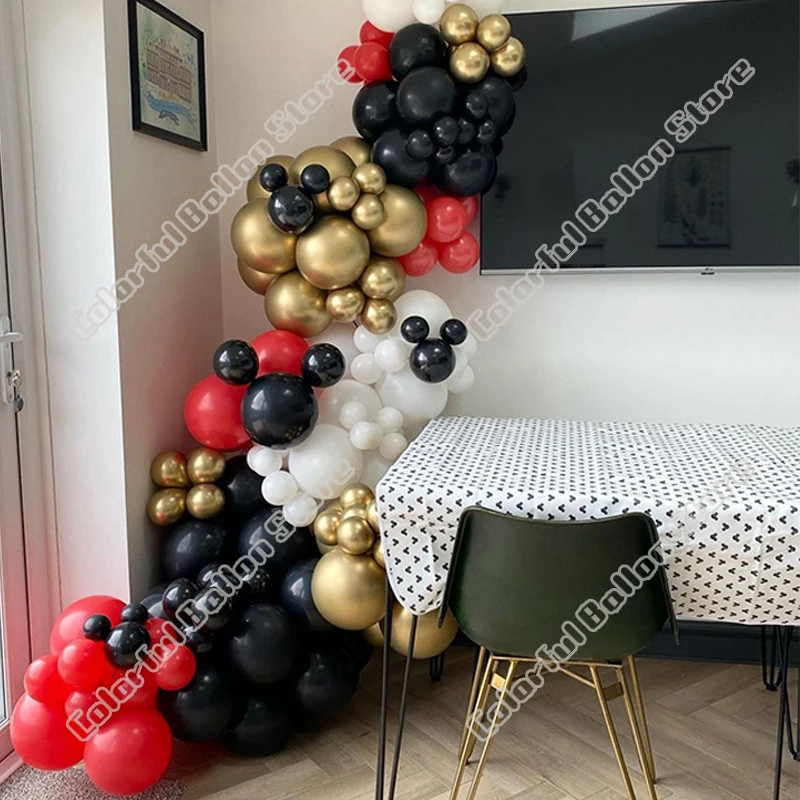 130pcs White Gold Black Red Latex Globos Wedding Valentine Birthday Party Balloon Arch Garland Event Swimming Pool Decoration
130pcs White Gold Black Red Latex Globos Wedding Valentine Birthday Party Balloon Arch Garland Event Swimming Pool Decoration