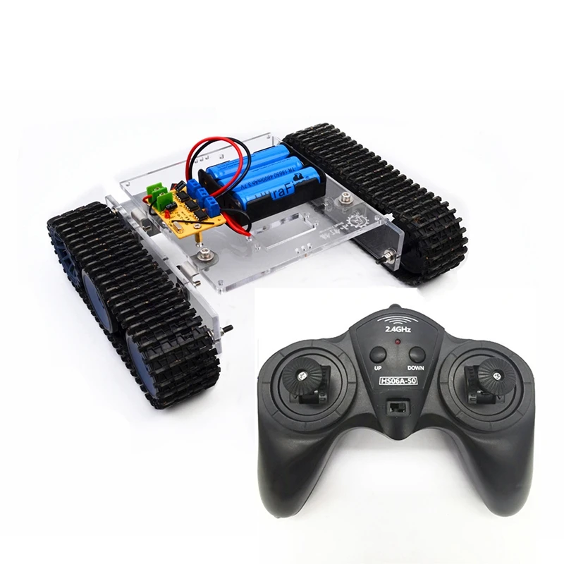 2.4G 6CH Assembly RC Remote Control Tank Toy Car Kit DIY Electronic Building Blocks RC Tank
2.4G 6CH Assembly RC Remote Control Tank Toy Car Kit DIY Electronic Building Blocks RC Tank