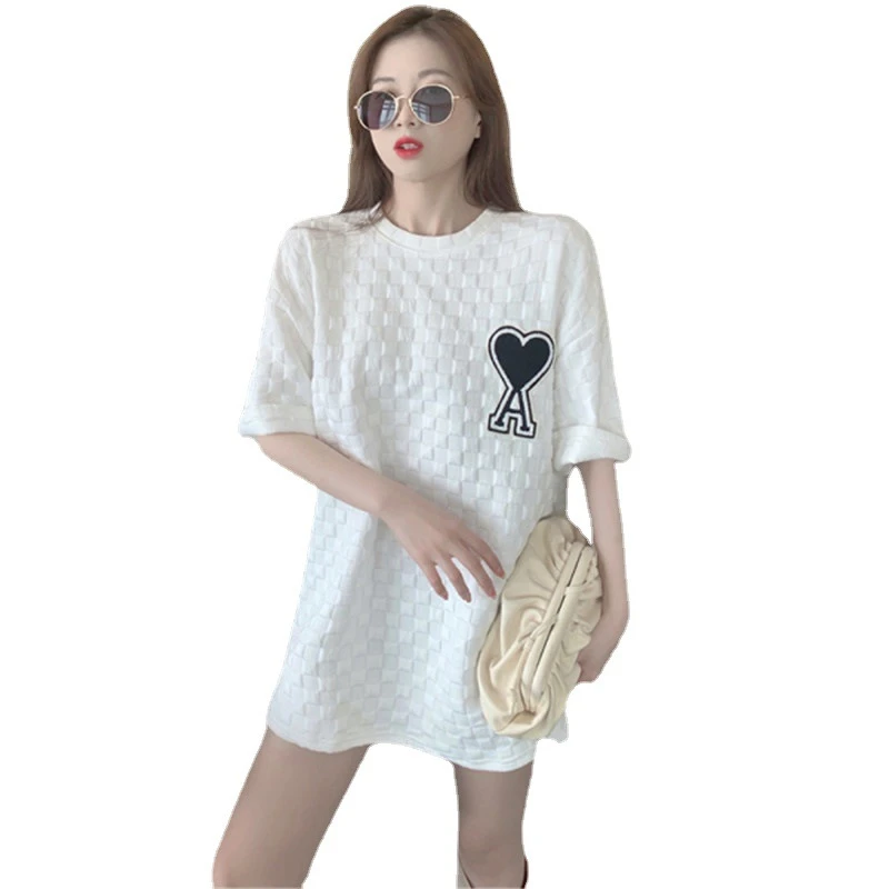 MENGYUXIN2021 fashion O-neck spring and summer casual streetwear hip-hop T-shirt loose short-sleeved shirt drop shoulder T-shirt
MENGYUXIN2021 fashion O-neck spring and summer casual streetwear hip-hop T-shirt loose short-sleeved shirt drop shoulder T-shirt