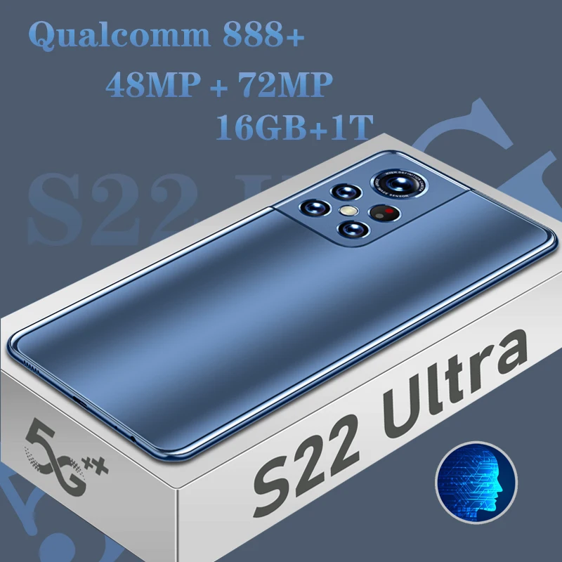Global Version S22 Ultra 5G Samsug Android 12 16GB 1T 6800mAh Smartphone Qualcomm 888 6.93 Inch Cellphone Mobile Phone Unlock 4G
Global Version S22 Ultra 5G Samsug Android 12 16GB 1T 6800mAh Smartphone Qualcomm 888 6.93 Inch Cellphone Mobile Phone Unlock 4G