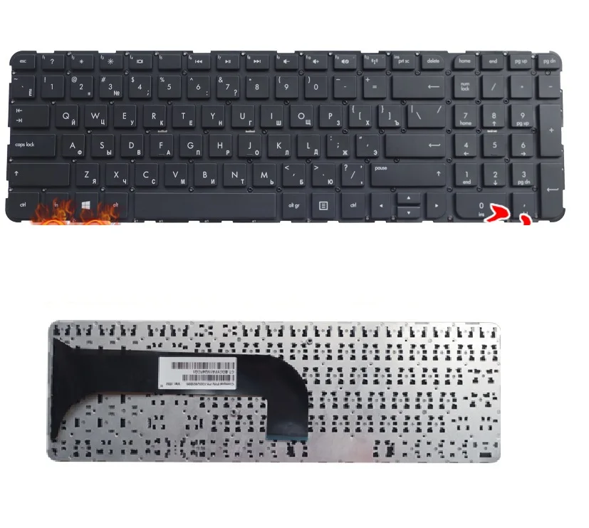 SSEA New RU Keyboard Russian For HP ENVY m6 m6-1000 M6-1276ER m6 1262er m6-1100 m6-1200 m6-1150er PK130U92B06 NO frame
SSEA New RU Keyboard Russian For HP ENVY m6 m6-1000 M6-1276ER m6 1262er m6-1100 m6-1200 m6-1150er PK130U92B06 NO frame