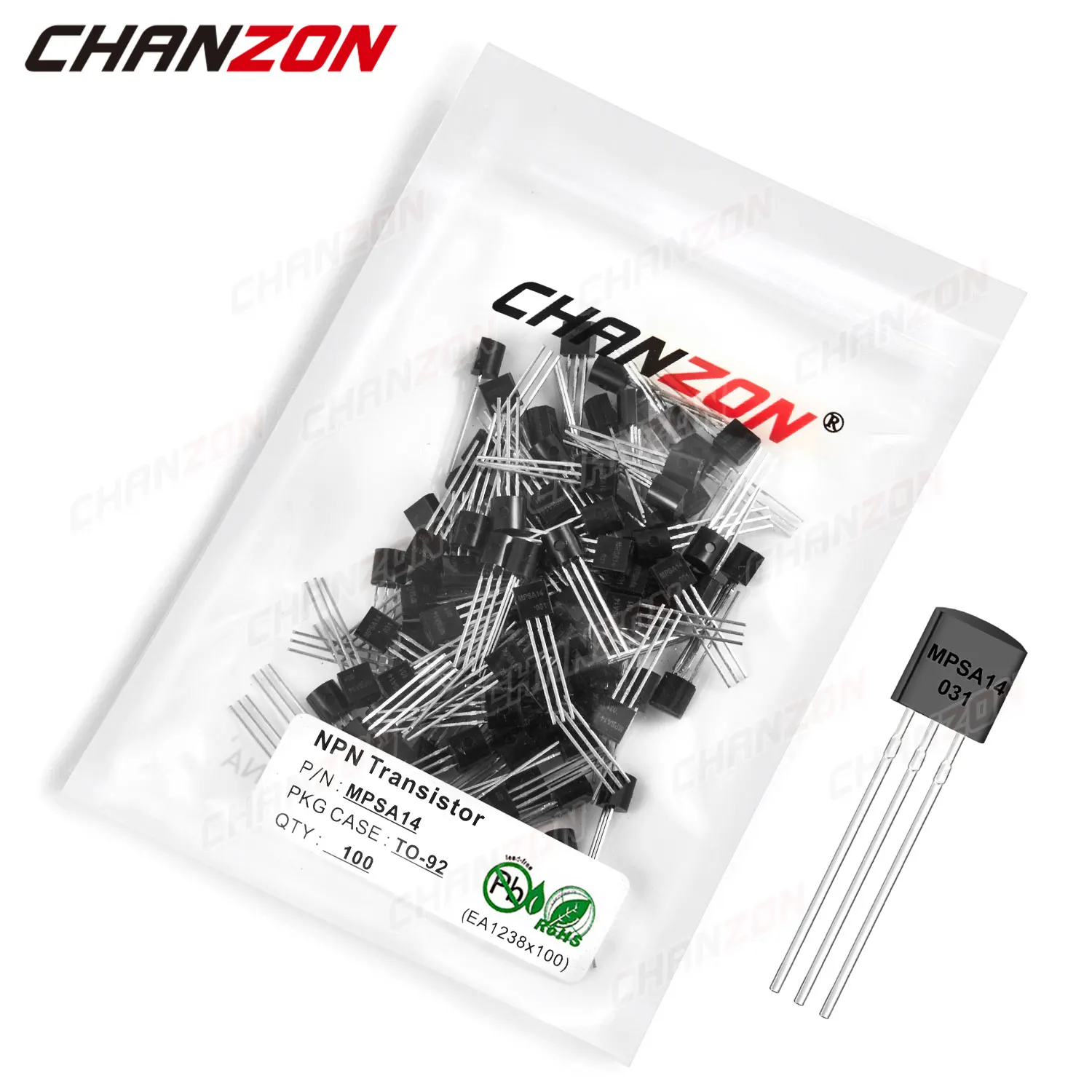 100Pcs MPSA14 TO-92 NPN Transistor Bipolar Junction BJT Triode Tube Fets 500mA 30V MPSA 14 Integrated Circuits
100Pcs MPSA14 TO-92 NPN Transistor Bipolar Junction BJT Triode Tube Fets 500mA 30V MPSA 14 Integrated Circuits