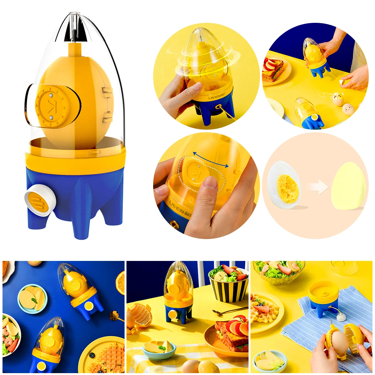 Manual Golden Egg Puller Portable Eggs White Yolk Mixer Without Breaking Egg Hand Powered Scrambler for Home Slicer Kitchen Tool
Manual Golden Egg Puller Portable Eggs White Yolk Mixer Without Breaking Egg Hand Powered Scrambler for Home Slicer Kitchen Tool