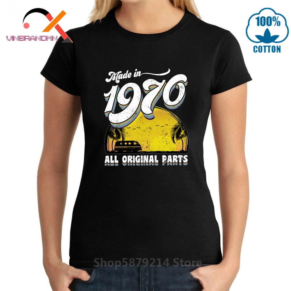 Camiseta Vintage Made in 1976 All Original Parts T shirt women Birthday T-shirt Retro Classic Friend Special gift shirt
Camiseta Vintage Made in 1976 All Original Parts T shirt women Birthday T-shirt Retro Classic Friend Special gift shirt