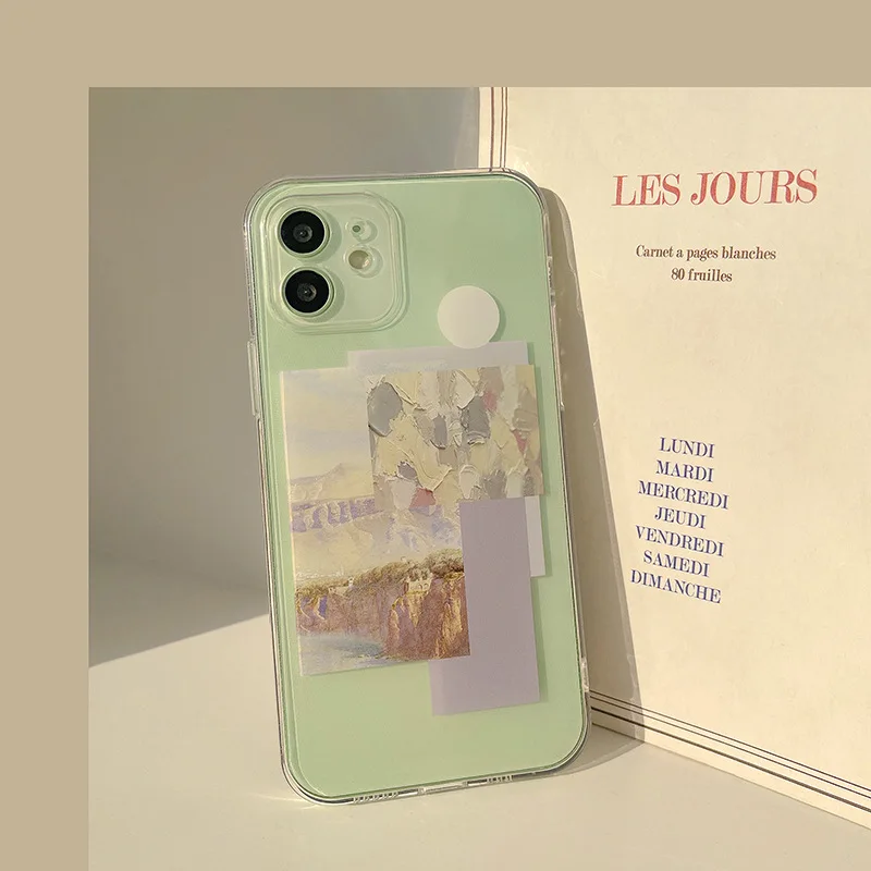 Ins Retro Art Oil Painting Label Phone Case For iPhone 12 11 Pro Max X Xs Max Xr 7 8 Plus SE 2020 Cases Clear Soft TPU Cover
Ins Retro Art Oil Painting Label Phone Case For iPhone 12 11 Pro Max X Xs Max Xr 7 8 Plus SE 2020 Cases Clear Soft TPU Cover