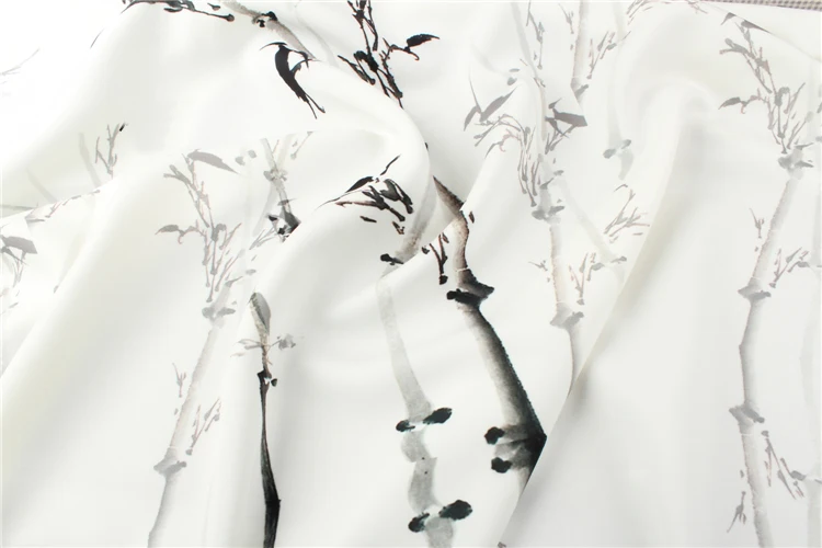 Bamboo Ink Painting Neoprene Fabric Printing 1mm Thick for Fashion Dress
Bamboo Ink Painting Neoprene Fabric Printing 1mm Thick for Fashion Dress