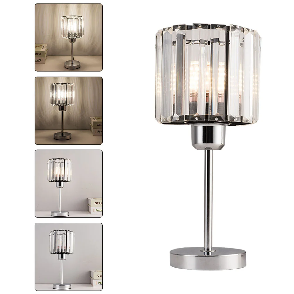 1Pc Bedroom Table Lamp Decorative Crystal Glass Light LED Bedside Lamp (US Plug)
1Pc Bedroom Table Lamp Decorative Crystal Glass Light LED Bedside Lamp (US Plug)