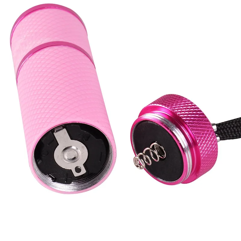 Portable 9 LEDs Flashlight Torch Shaped Nail Dryer Mini uv nail lamp for Gel Nail Polish Nail Art Tools For Nail Salon Home Use
Portable 9 LEDs Flashlight Torch Shaped Nail Dryer Mini uv nail lamp for Gel Nail Polish Nail Art Tools For Nail Salon Home Use