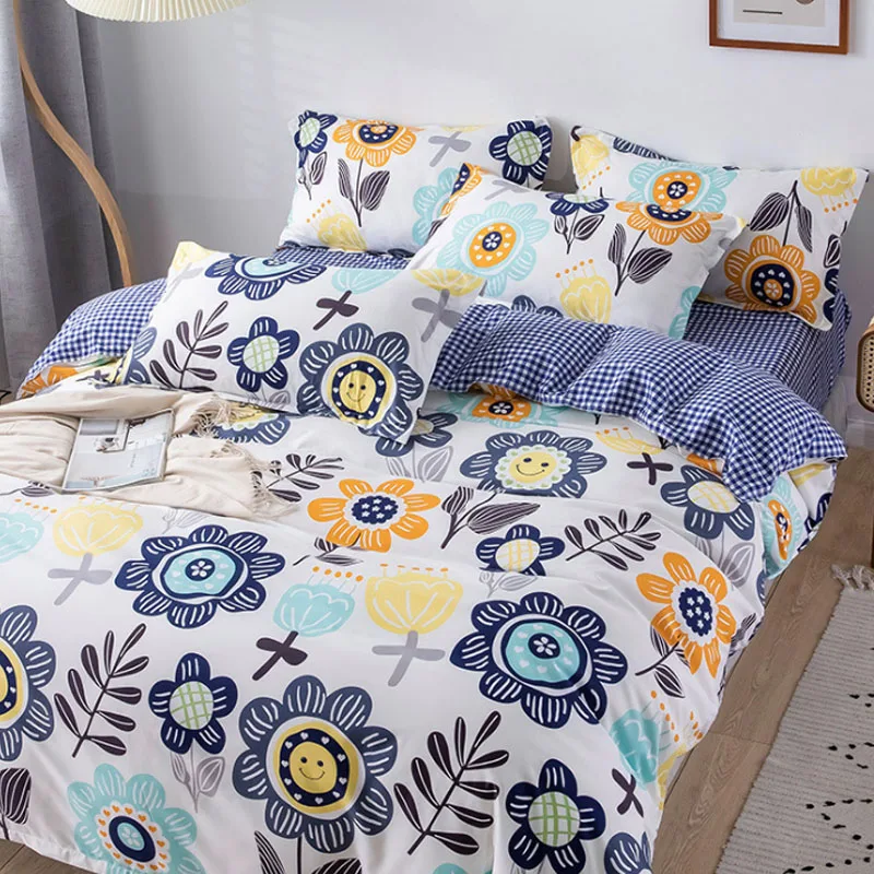 Home Simple Bedding Sets With Pillowcase Duvet Cover Sets Bed Sheet Sanded Single Double Queen Size Quilt Covers Bedclothes
Home Simple Bedding Sets With Pillowcase Duvet Cover Sets Bed Sheet Sanded Single Double Queen Size Quilt Covers Bedclothes