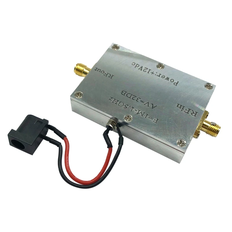 NEW-1MHz-1.5GHz усилитель с низким уровнем шума 32 дБ с высоким коэффициентом усиления, предусилитель приемника с низким уровнем шума
NEW-1MHz-1.5GHz усилитель с низким уровнем шума 32 дБ с высоким коэффициентом усиления, предусилитель приемника с низким уровнем шума