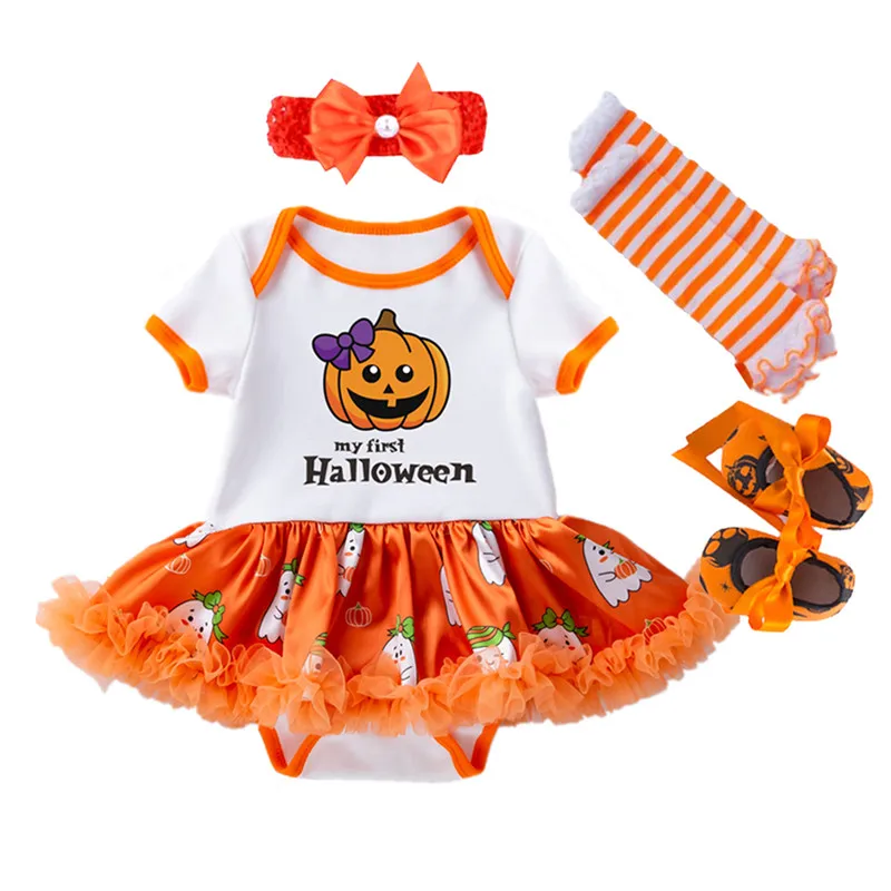 1 2 Years Halloween Costume For Baby Newborn Girls Cute Pumpkin Top Romper Set Infant Baby Festival Clothes Party Dress Clothing
1 2 Years Halloween Costume For Baby Newborn Girls Cute Pumpkin Top Romper Set Infant Baby Festival Clothes Party Dress Clothing