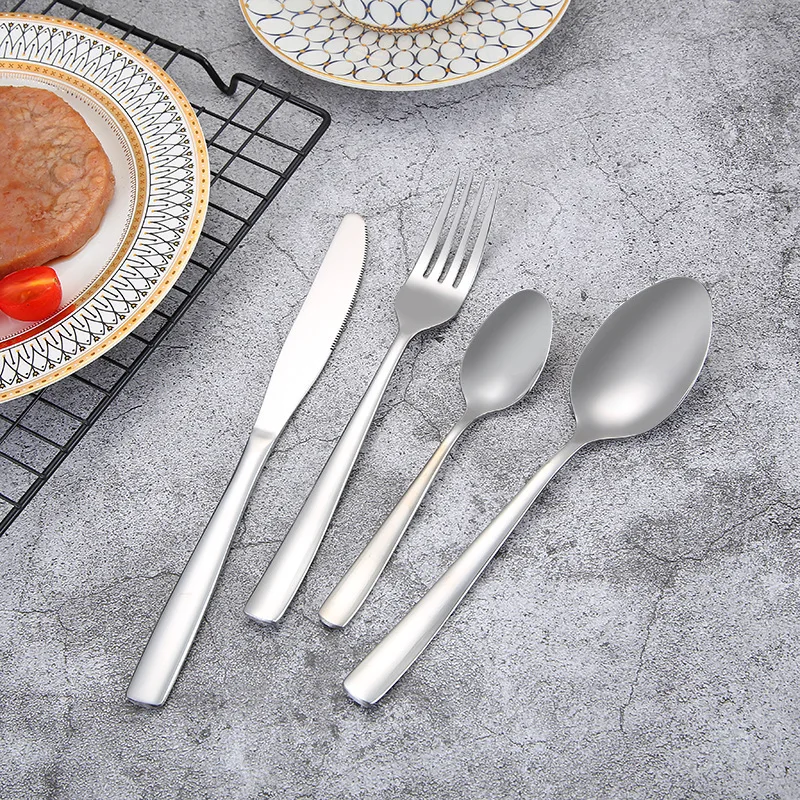 POPOYA Portable stainless steel knife and fork Stainless steel tableware Environmental protection tableware Tableware sets
POPOYA Portable stainless steel knife and fork Stainless steel tableware Environmental protection tableware Tableware sets