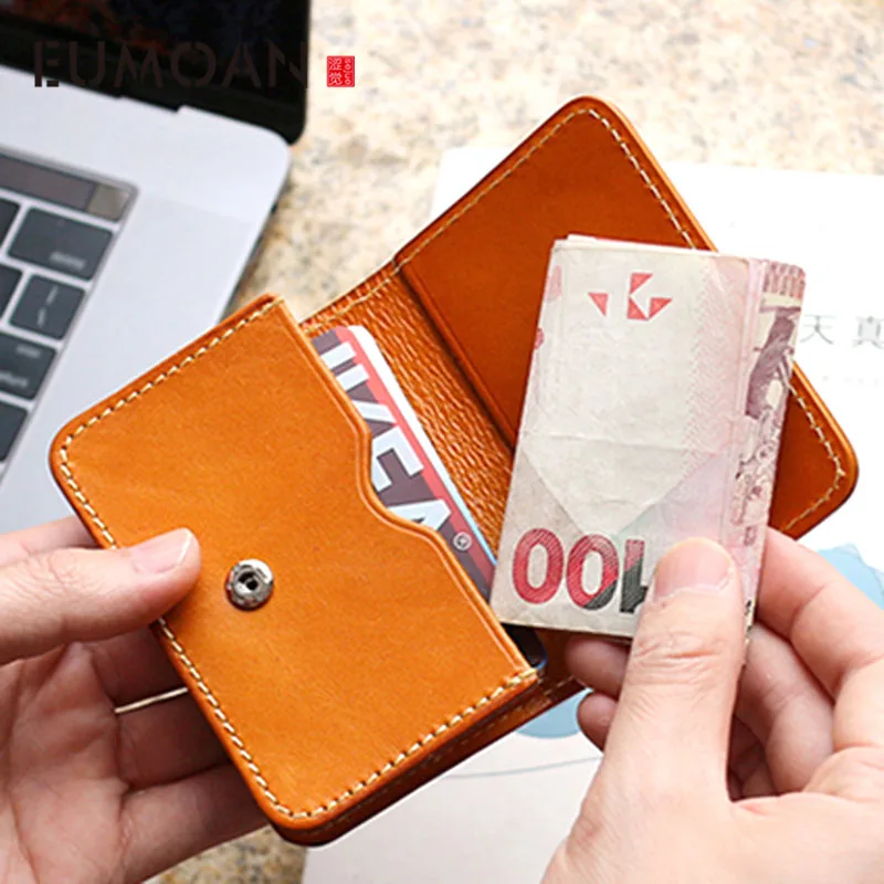 Tanning Leather Card bag female leather Art retro card bag mini head layer cowhide coin bag 
Tanning Leather Card bag female leather Art retro card bag mini head layer cowhide coin bag