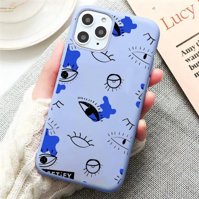 Evil Eye Third Eye Phone Case Candy Color Blue for iPhone 11 12 pro XS MAX 8 7 6 6S Plus X 5S SE 2020 XR
Evil Eye Third Eye Phone Case Candy Color Blue for iPhone 11 12 pro XS MAX 8 7 6 6S Plus X 5S SE 2020 XR