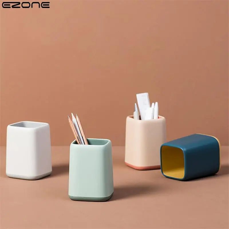 EZONE Multi-function Double Color Pen Holder Pencil Storage Box School Office Stationery Pens Storage Brush Stand Storage Box
EZONE Multi-function Double Color Pen Holder Pencil Storage Box School Office Stationery Pens Storage Brush Stand Storage Box