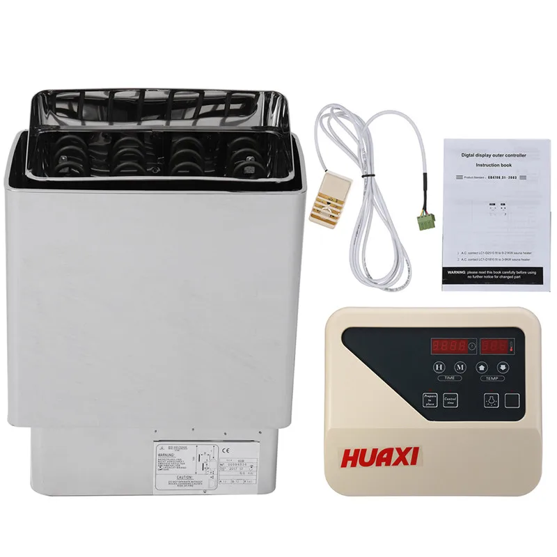 6000W Electric Sauna Heater Wet Dry Sauna Heater Stainless Steel Stove For Home Hotel Bath Shower SPA
6000W Electric Sauna Heater Wet Dry Sauna Heater Stainless Steel Stove For Home Hotel Bath Shower SPA