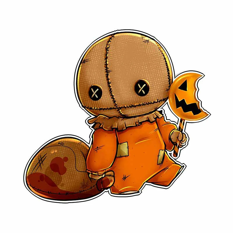 LLY-1355 Car Stickers Halloween Doll Cartoon Decals PVC Auto Windows Motorcycles Cover Scratch Waterproof Cars Sticker Decor
LLY-1355 Car Stickers Halloween Doll Cartoon Decals PVC Auto Windows Motorcycles Cover Scratch Waterproof Cars Sticker Decor