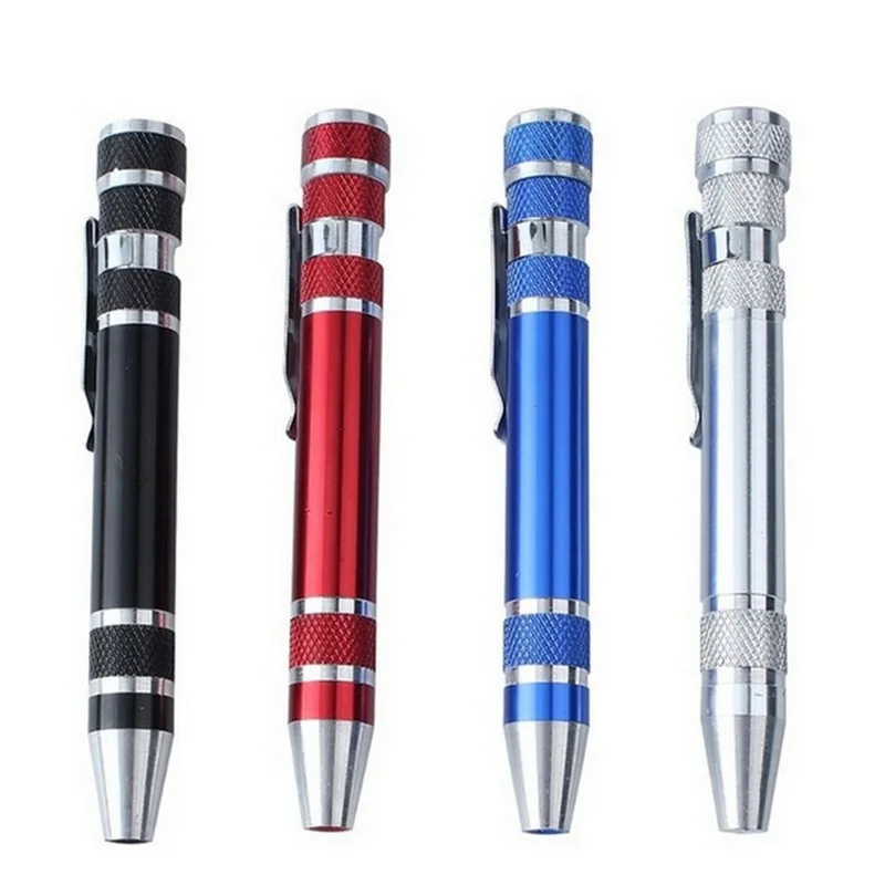 8 In1 Multifunction Mini Aluminum Precision Pen Screw Driver Screwdriver Set Repair Tools Kit Cell Phone Hand Tool 
8 In1 Multifunction Mini Aluminum Precision Pen Screw Driver Screwdriver Set Repair Tools Kit Cell Phone Hand Tool
