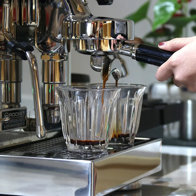 58MM Stainless Steel Single Mouth Portafilter Double Serving Coffee Bottomless Filter Holder Coffee Handle E61 Universal
58MM Stainless Steel Single Mouth Portafilter Double Serving Coffee Bottomless Filter Holder Coffee Handle E61 Universal