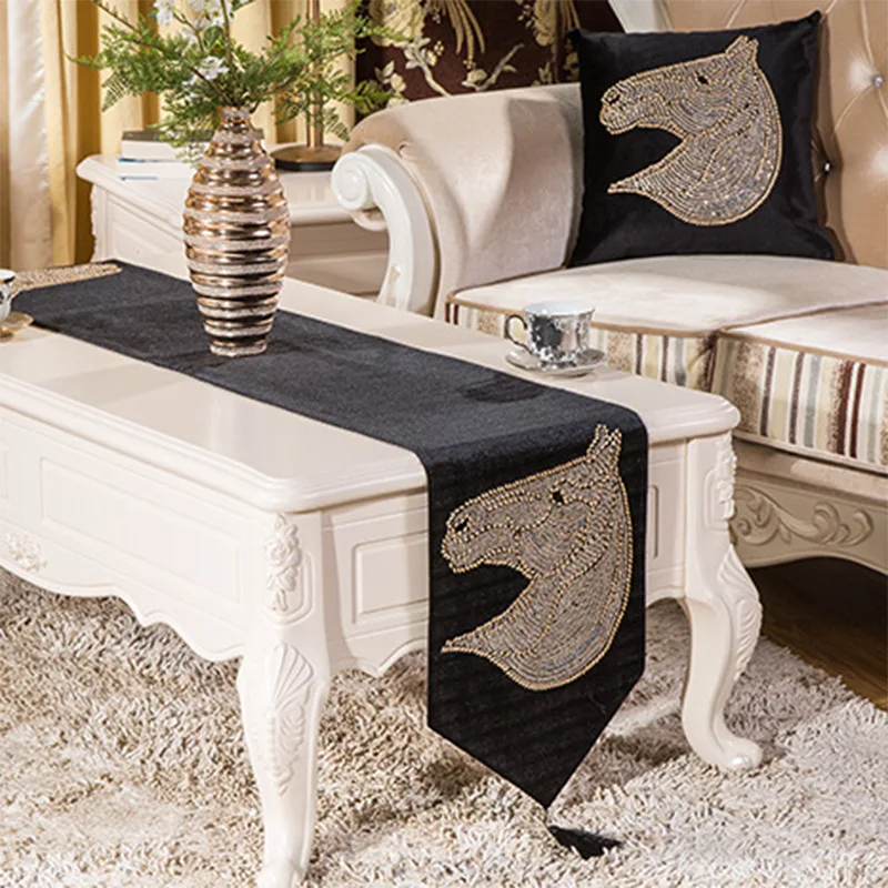 High End Velvet Horse Table Runner 32x210cm Abstrat Printed Fashion Table-runner for Home Hotel Cabinet Cover P82
High End Velvet Horse Table Runner 32x210cm Abstrat Printed Fashion Table-runner for Home Hotel Cabinet Cover P82