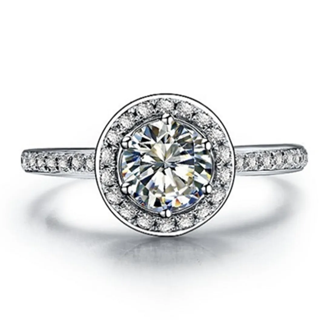 test positive Brand Moissanite Halo Style 14k White Gold Ring Test Positive 1CT Lab Grown Carbon Ring Engagement for Women
test positive Brand Moissanite Halo Style 14k White Gold Ring Test Positive 1CT Lab Grown Carbon Ring Engagement for Women
