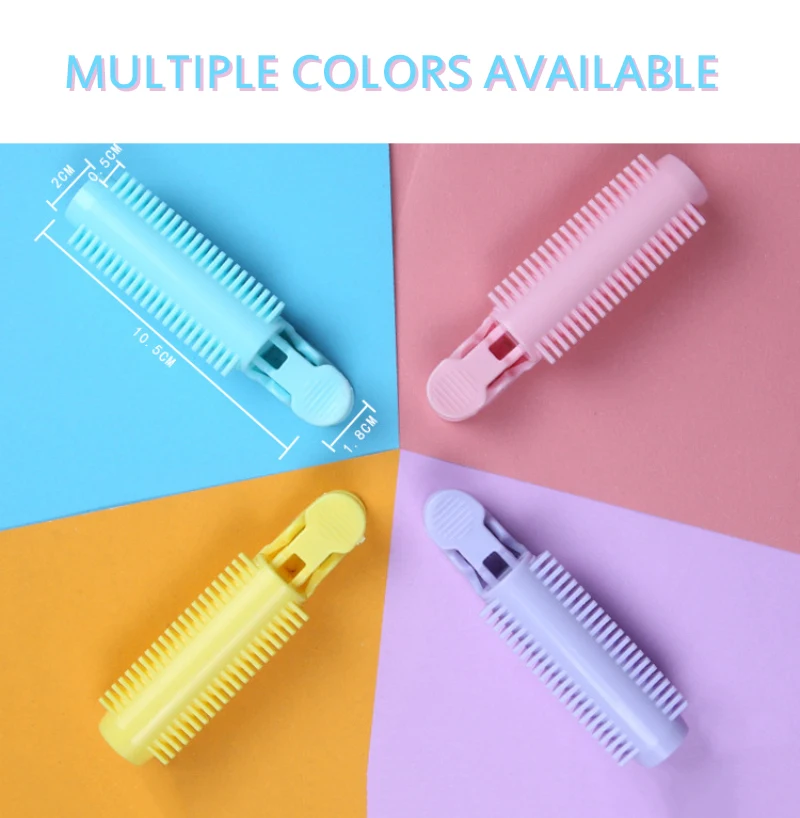 6colors Hair Curler Clips Clamps Hair Roots Perm Rods Styling Rollers Fluffy DIY Hair Tools Salon Home Curling Styling Tools
6colors Hair Curler Clips Clamps Hair Roots Perm Rods Styling Rollers Fluffy DIY Hair Tools Salon Home Curling Styling Tools