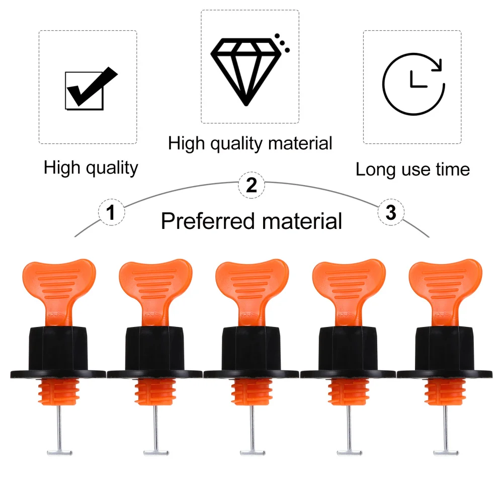 100 Pcs Tile Leveling System DIY Tools Flooring Wall Leveler Locator Supplies
100 Pcs Tile Leveling System DIY Tools Flooring Wall Leveler Locator Supplies