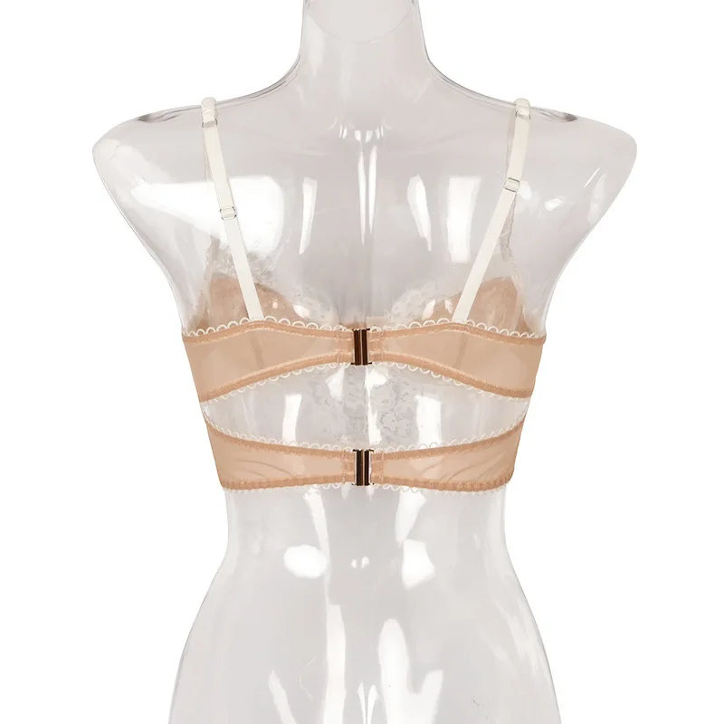 Top Bra Sexy Lace Bralette Lingerie Women's Bra Bustier Corset Top Transparent Push up Bra for Women Top Brassiere
Top Bra Sexy Lace Bralette Lingerie Women's Bra Bustier Corset Top Transparent Push up Bra for Women Top Brassiere