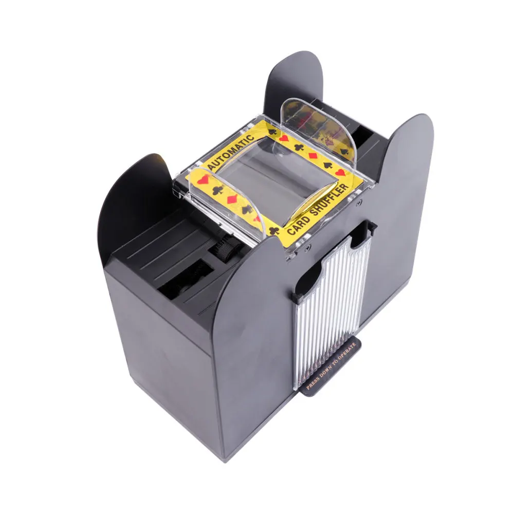 Board Game Poker Electric Automatic Shuffler Perfect Without Battery for Bridge Poker Sized (Black
Board Game Poker Electric Automatic Shuffler Perfect Without Battery for Bridge Poker Sized (Black