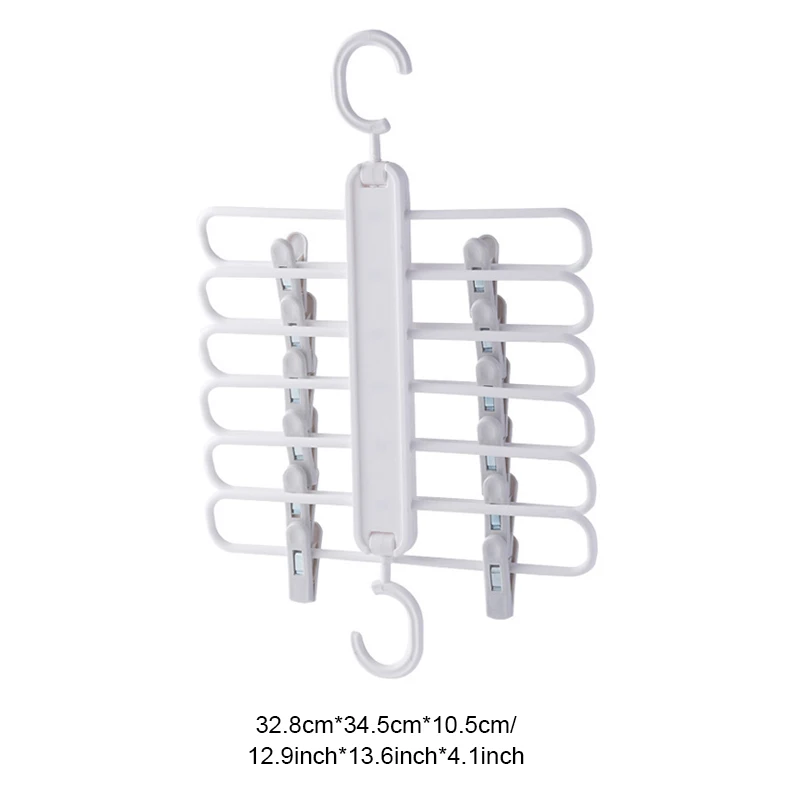 Pants Hangers Multifunctional Pants Rack Closet Organizer Folding Trousers Hanger for Home DTT88
Pants Hangers Multifunctional Pants Rack Closet Organizer Folding Trousers Hanger for Home DTT88