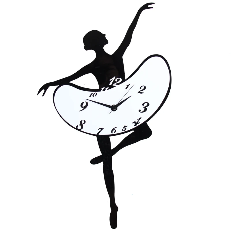 Ballet Girl Heart Wall Clock Living Room Personality Clock Nordic Bedroom Grote Klok Modern Simple Home Watch Fashion 6D116
Ballet Girl Heart Wall Clock Living Room Personality Clock Nordic Bedroom Grote Klok Modern Simple Home Watch Fashion 6D116