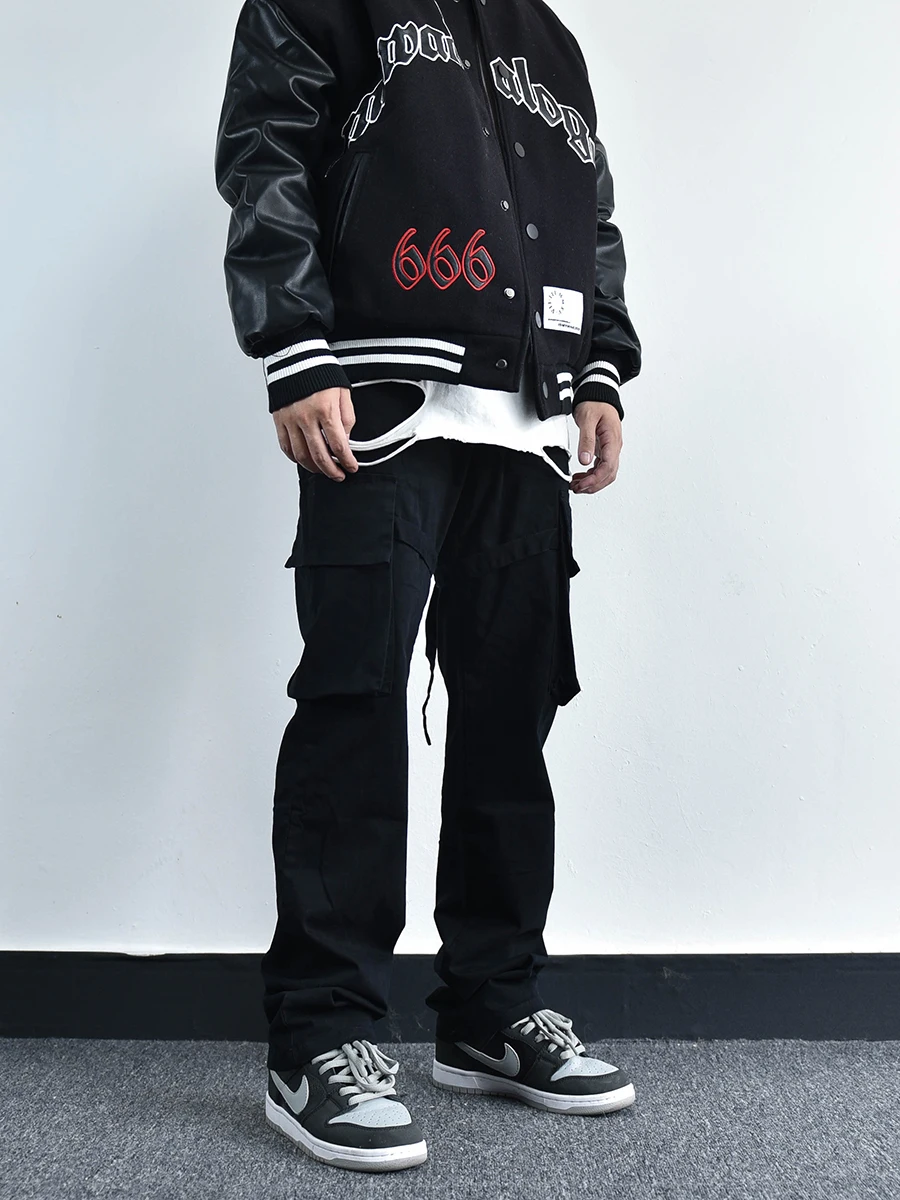 2022 European and American high street vujade casual trousers straight loose autumn and winter style cargo pants KZ704
2022 European and American high street vujade casual trousers straight loose autumn and winter style cargo pants KZ704