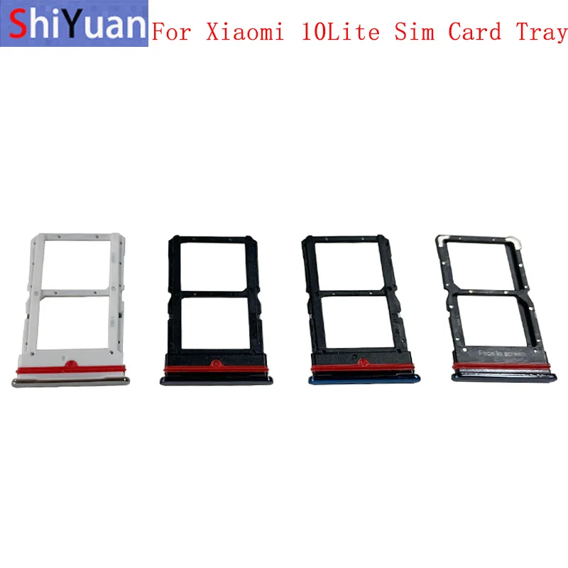Memory MicroSD Card SIM Card Tray Parts SIM Card Slot Holder For Xiaomi Mi 10 Lite 5G Replacement Parts
Memory MicroSD Card SIM Card Tray Parts SIM Card Slot Holder For Xiaomi Mi 10 Lite 5G Replacement Parts