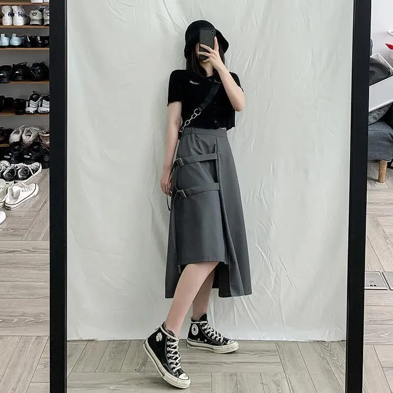 2020 summer new Korean fashion high waist irregular solid color mid length skirt women's A-line skirt umbrella skirt fashion
2020 summer new Korean fashion high waist irregular solid color mid length skirt women's A-line skirt umbrella skirt fashion