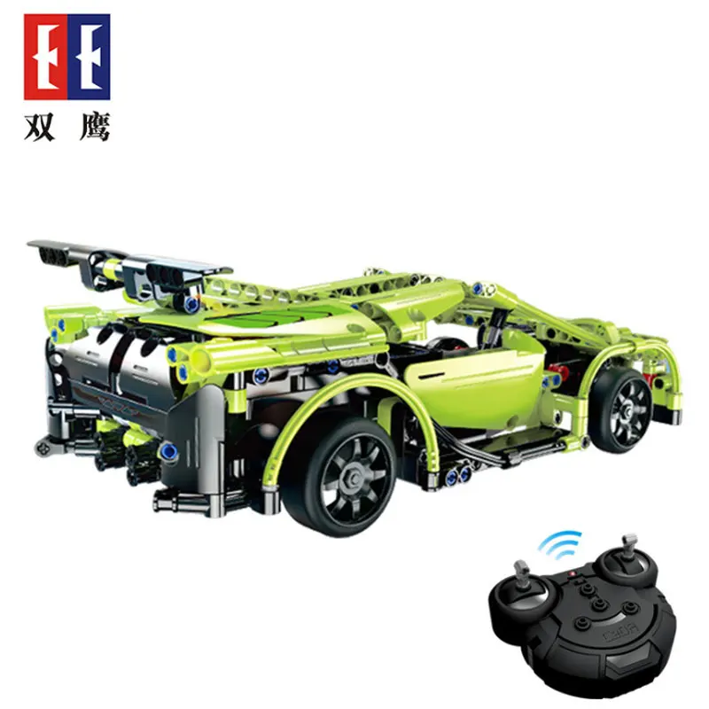 Cada C51007 MOC High-Tech Series Green Remote control Supercar Racing Sword Sportcar Building Blocks 453pcs Bricks Toys Gift
Cada C51007 MOC High-Tech Series Green Remote control Supercar Racing Sword Sportcar Building Blocks 453pcs Bricks Toys Gift