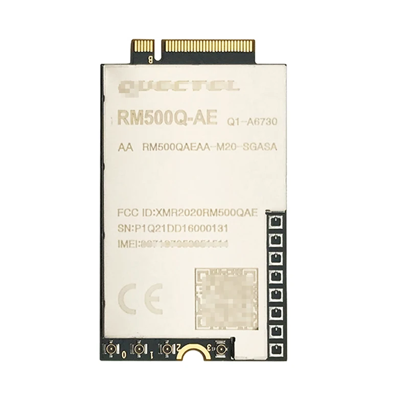 5G Module RM500Q-AE 5G NR Module Cover Global 5G frequency Multi-constellation GNSS M.2 Interface Router Chip
5G Module RM500Q-AE 5G NR Module Cover Global 5G frequency Multi-constellation GNSS M.2 Interface Router Chip