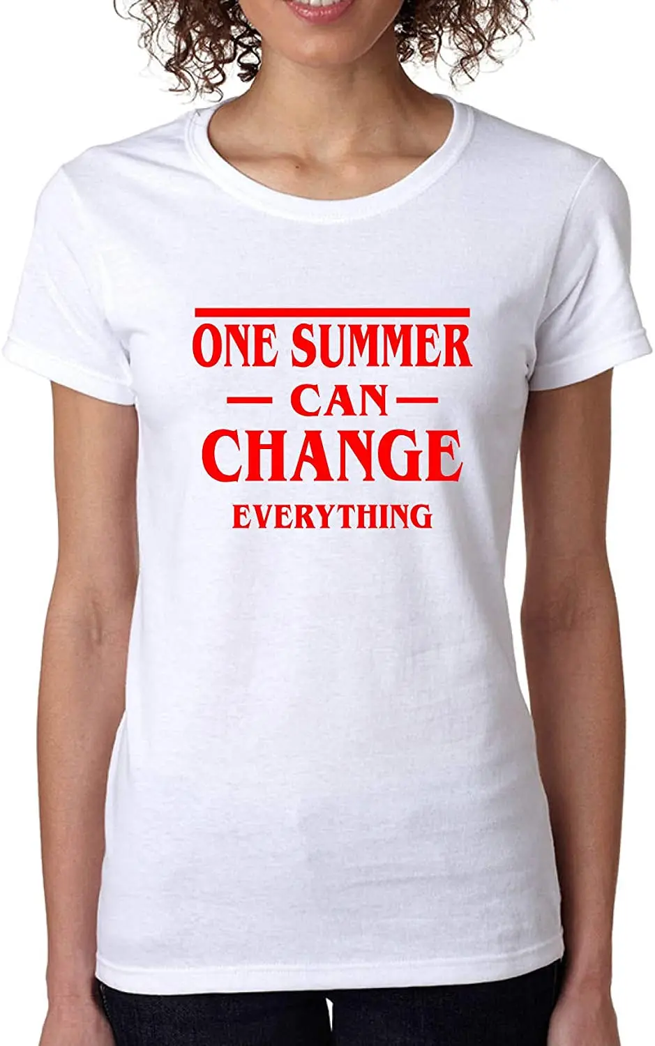 One Summer Can Change Everything Women's T Shirt Cool Graphic Fans New Arrivals Harajuku Tee Summer 2020 Breathable Tshirt