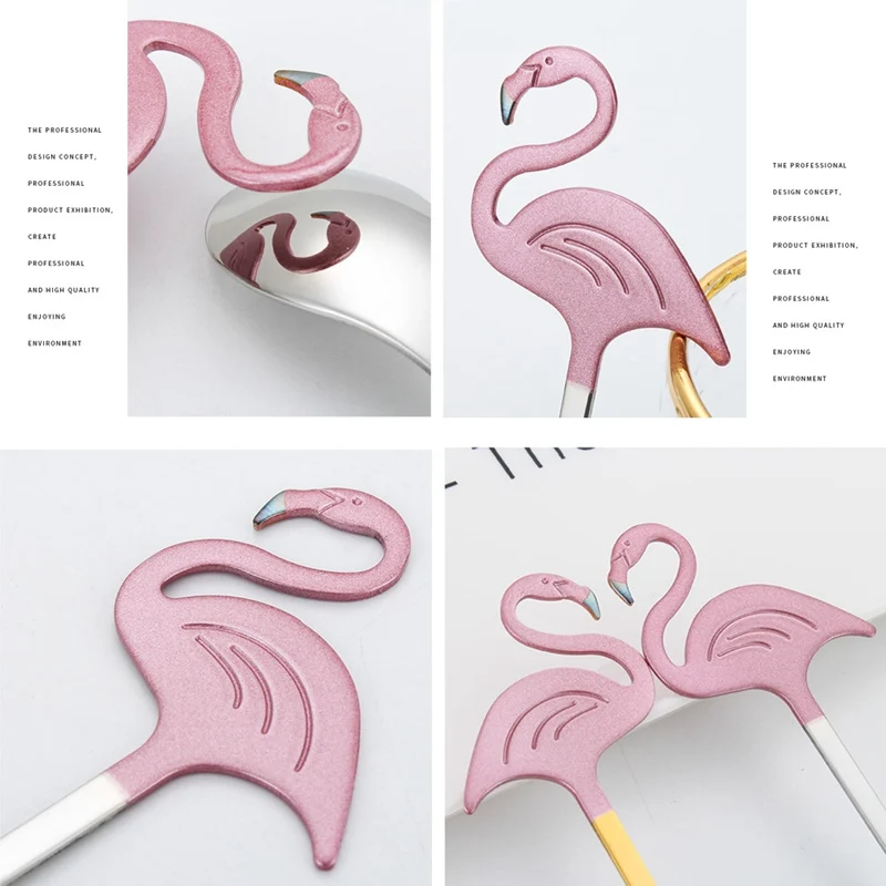 1 Pcs Creative Cartoon Stainless Steel Stirring Coffee Spoon Flamingo Couple Spoon Kitchen Accessories Cute Ice Dessert Spoon
1 Pcs Creative Cartoon Stainless Steel Stirring Coffee Spoon Flamingo Couple Spoon Kitchen Accessories Cute Ice Dessert Spoon