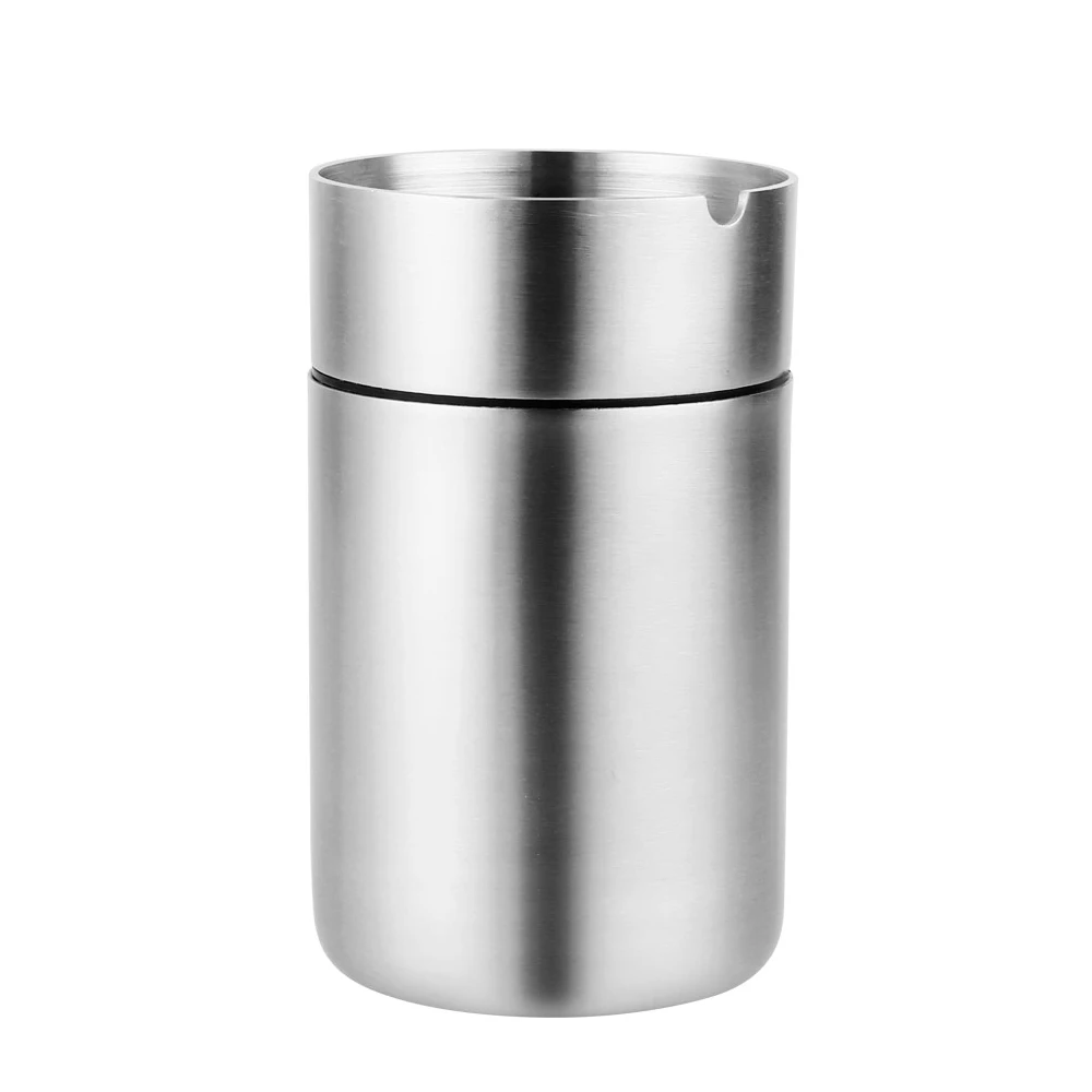 Stainless Steel Car Ashtray with Lid, Windproof Tabletop Cigar Ashtray for Indoor Outdoor
Stainless Steel Car Ashtray with Lid, Windproof Tabletop Cigar Ashtray for Indoor Outdoor