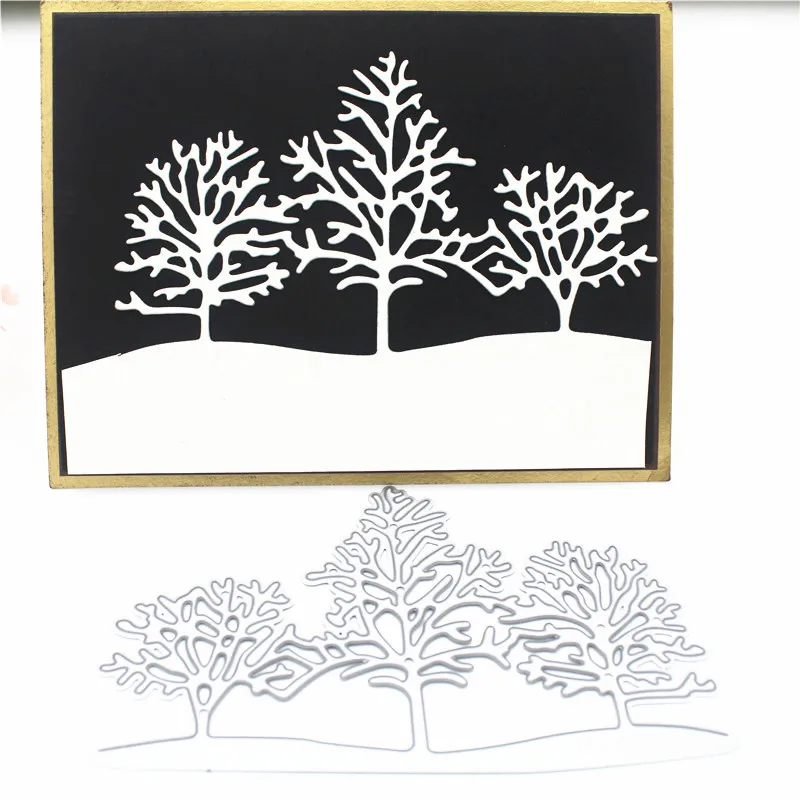 Metal Cutting Die Of 3 trees Scrapbooking Mold Paper DIY Cards Postcard Handmade Craft Stencil Album Handcraft Embossing Moulds
Metal Cutting Die Of 3 trees Scrapbooking Mold Paper DIY Cards Postcard Handmade Craft Stencil Album Handcraft Embossing Moulds