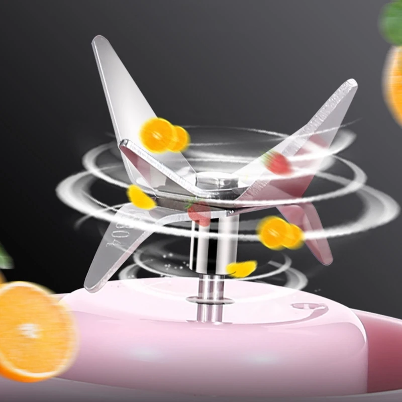 Electric Blender Fruit Squeezer Machine USB Rechargeable 480ml Portable Juicer Cup Smoothies Mixer U1JE
Electric Blender Fruit Squeezer Machine USB Rechargeable 480ml Portable Juicer Cup Smoothies Mixer U1JE