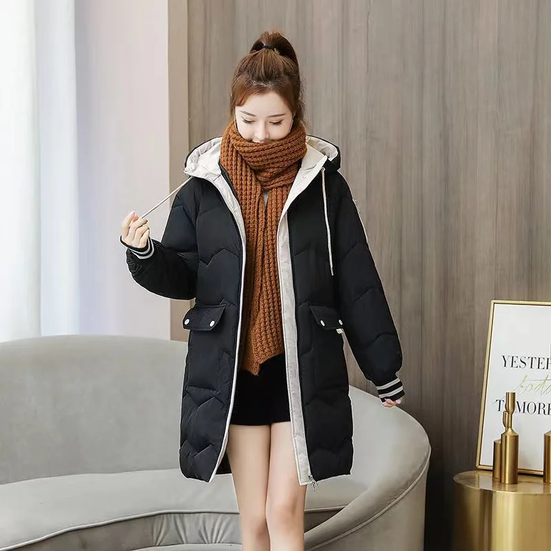 2021 new winter down jacket Korean padded jacket female mid-length loose padded student padded jacket
2021 new winter down jacket Korean padded jacket female mid-length loose padded student padded jacket