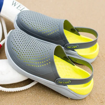 garden lovers Summer shoes hole men's non-skid outdoor slippers large-size trendy sandals for men and women
garden lovers Summer shoes hole men's non-skid outdoor slippers large-size trendy sandals for men and women