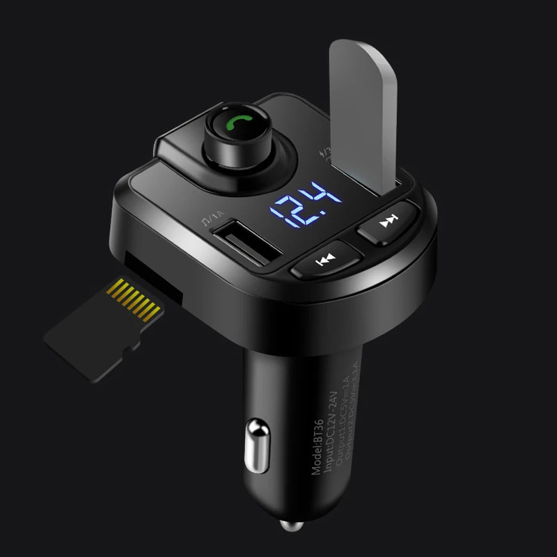 QC3.0 быстрое зарядное устройство, fm-передатчик, подходит для телефона, bluetooth, автомобильный беспроводной fm-передатчик, двойное зарядное устро...
QC3.0 быстрое зарядное устройство, fm-передатчик, подходит для телефона, bluetooth, автомобильный беспроводной fm-передатчик, двойное зарядное устро...