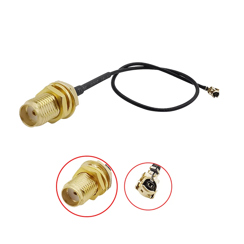 1PCS RF Connector Pigtail Cable SMA Female Jack Bulkhead to UFL./IPX Extension Cable 1.13 Wire SMA to IPX Connector Cable 1.13mm
1PCS RF Connector Pigtail Cable SMA Female Jack Bulkhead to UFL./IPX Extension Cable 1.13 Wire SMA to IPX Connector Cable 1.13mm