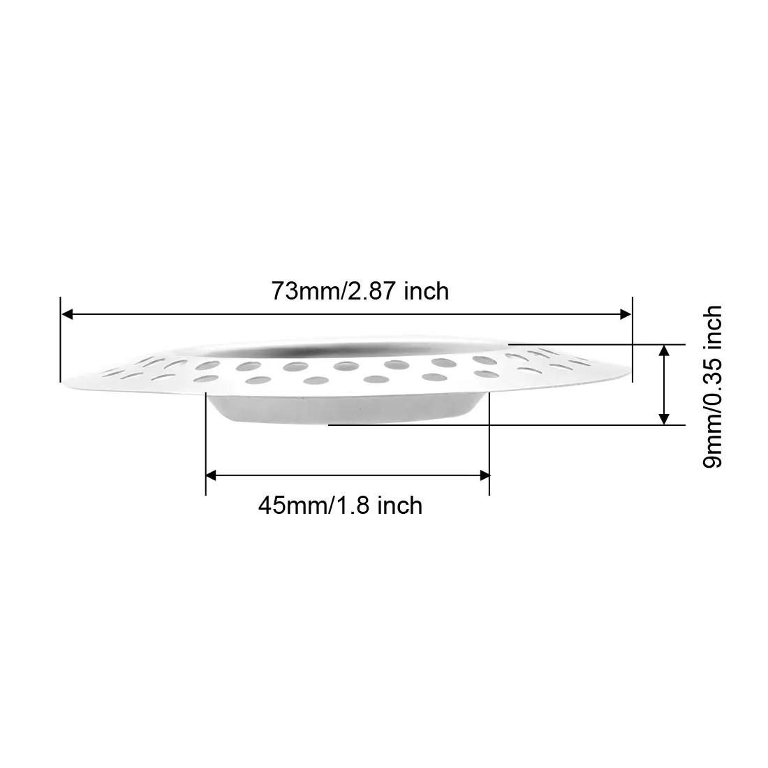 uxcell 6 Pcs Kitchen Sink Garbage Strainer, 1.8 Inch Rim Stainless Steel Sink Disposal
uxcell 6 Pcs Kitchen Sink Garbage Strainer, 1.8 Inch Rim Stainless Steel Sink Disposal